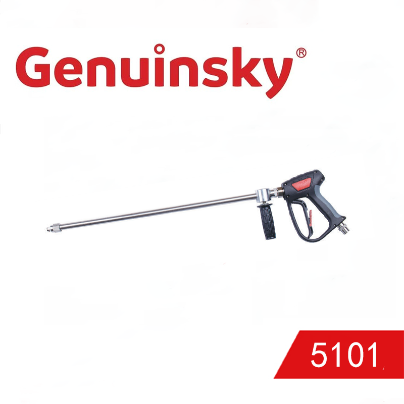 Почему копье для мойки сверхвысокого давления модели 5101 (500 кг) эффективно удаляет стойкие пятна в промышленных условиях?