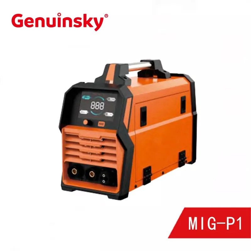 MIG инверторная сварочная машина без газа LCD P1