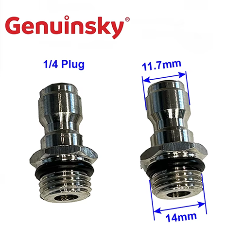 Быстрая заглушка из нержавеющей стали 1/4 дюйма Быстрая заглушка из нержавеющей стали 1/4 дюйма
