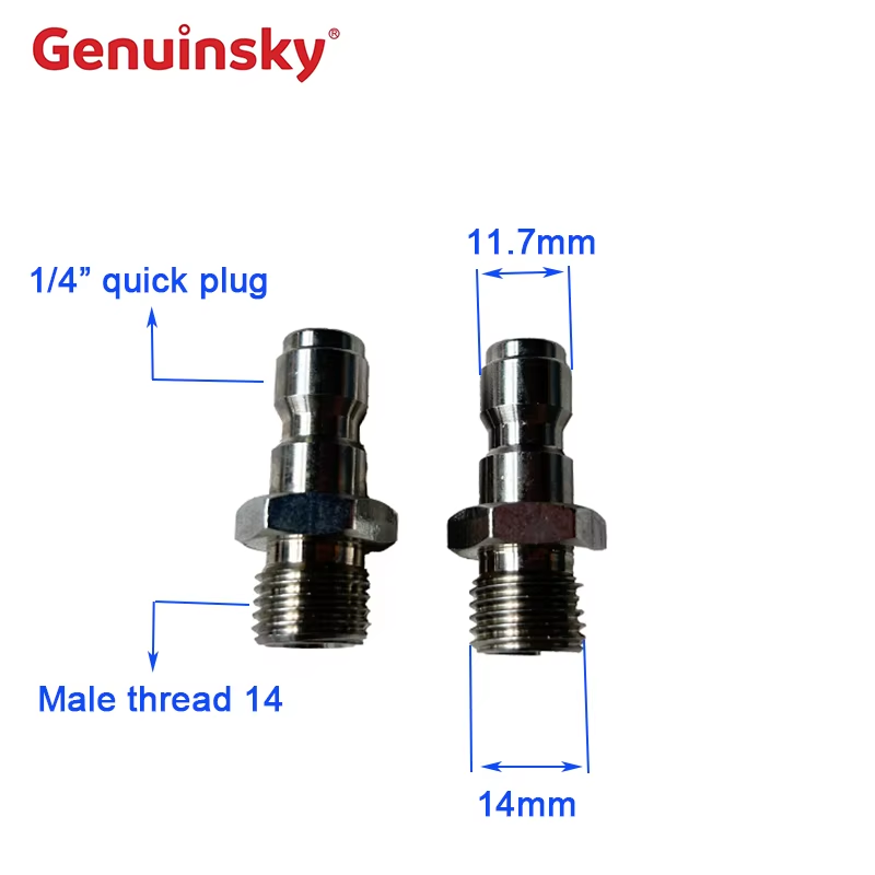 Степень быстрого выпуска нержавеющей стали 1/4 дюйма Степень быстрого выпуска нержавеющей стали 1/4 дюйма